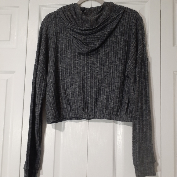 Aeropstale cropped hoodie sweater size M - Picture 2 of 4